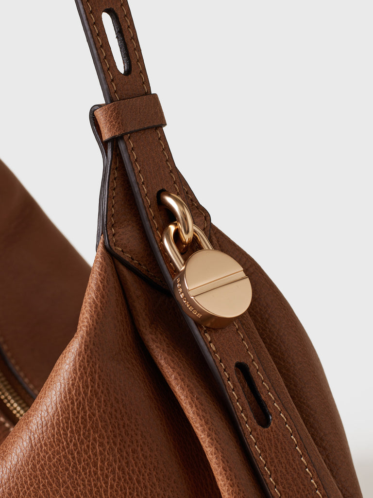 Borsa a mano in Pelle - PRIVE BORSA HOBO SMALL - Borbonese