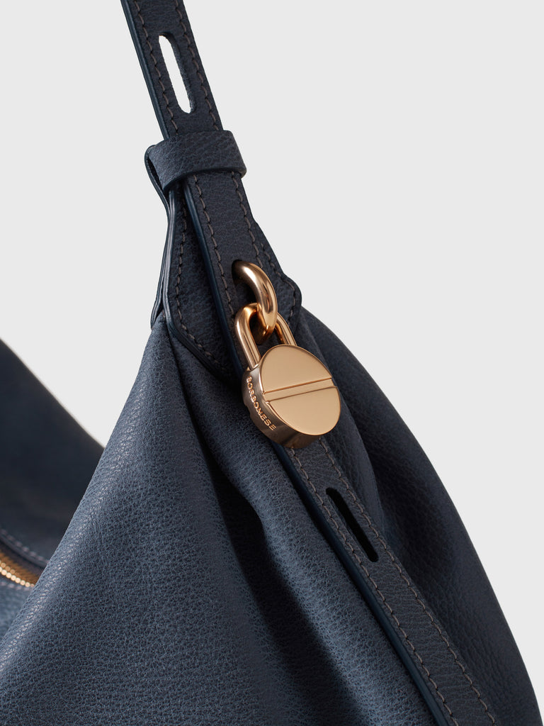 Borsa a mano in Pelle - PRIVE BORSA HOBO SMALL - Borbonese