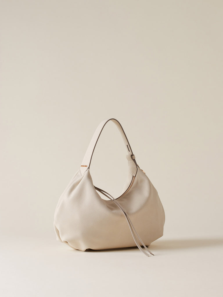 Borsa a mano in Pelle - PRIVE BORSA HOBO SMALL - Borbonese