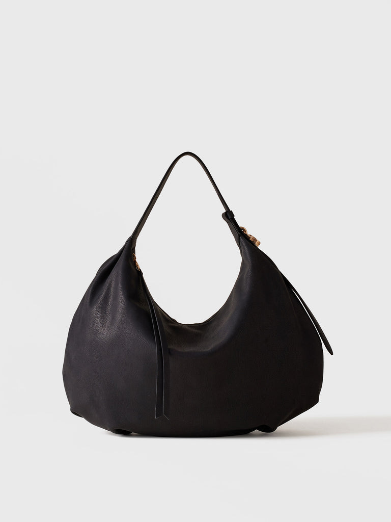 Borsa a spalla in Pelle - PRIVE BORSA HOBO MEDIUM - Borbonese