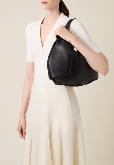 PRIVE HOBO BAG MEDIUM - PRIVE - Borbonese