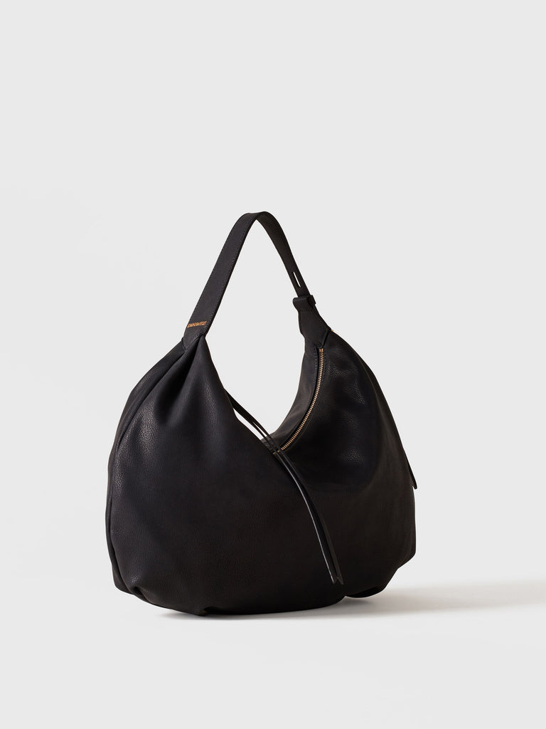 Borsa a spalla in Pelle - PRIVE BORSA HOBO MEDIUM - Borbonese