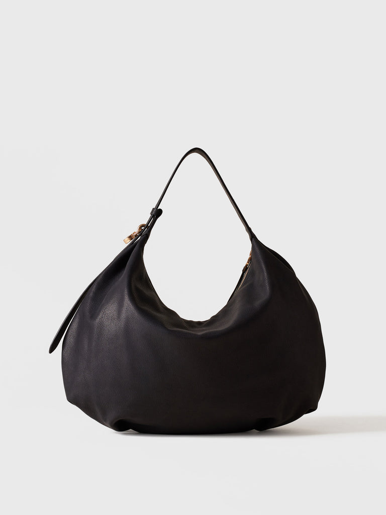 Borsa a spalla in Pelle - PRIVE BORSA HOBO MEDIUM - Borbonese