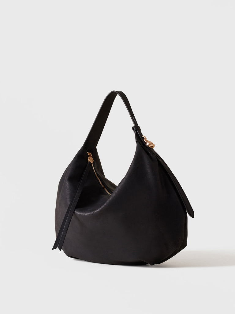 Borsa a spalla in Pelle - PRIVE BORSA HOBO MEDIUM - Borbonese