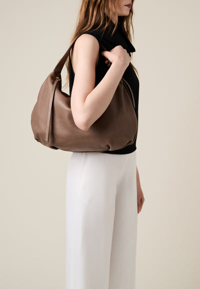 PRIVE HOBO BAG MEDIUM - PRIVE - Borbonese