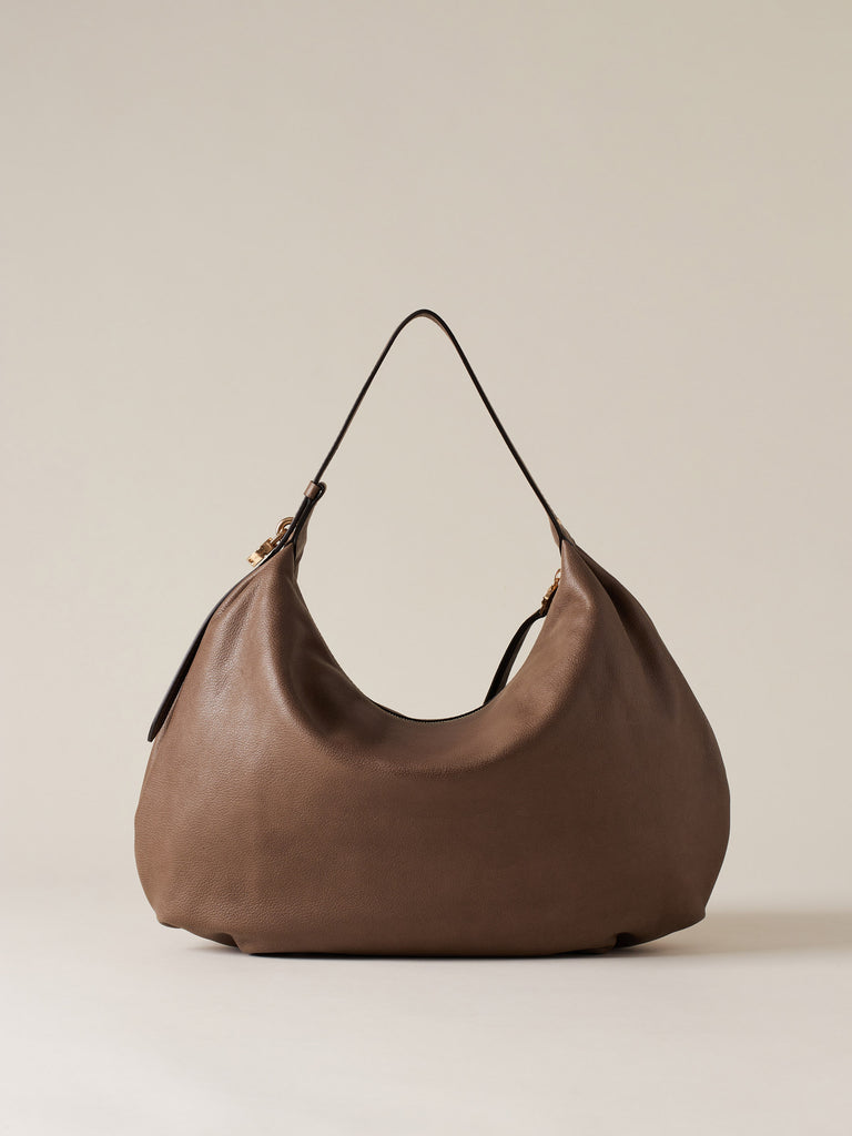 Borsa a spalla in Pelle - PRIVE BORSA HOBO MEDIUM - Borbonese