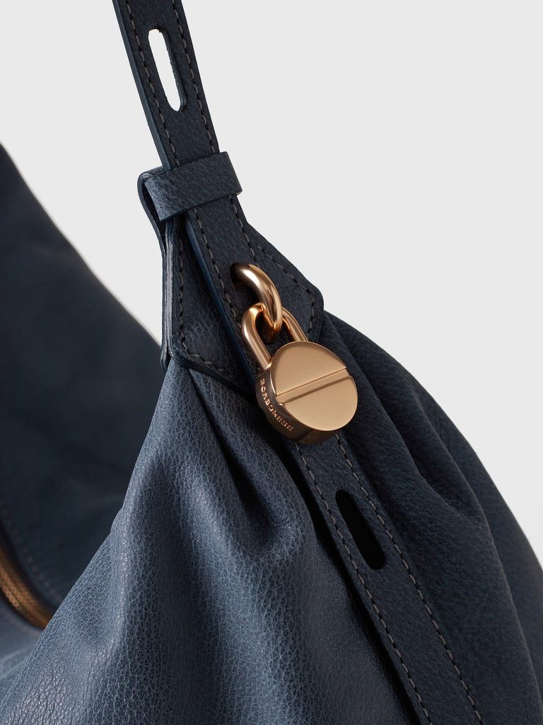 Borsa a spalla in Pelle - PRIVE BORSA HOBO MEDIUM - Borbonese