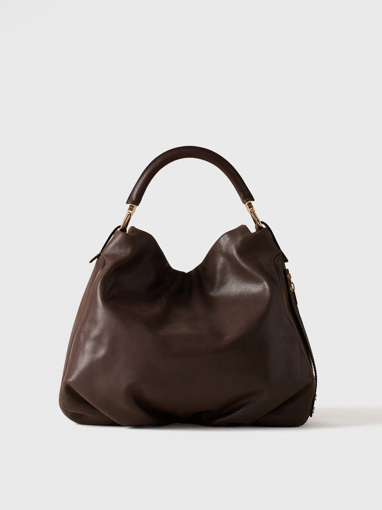 Borsa a mano in pelle - BICE BORSA HOBO MEDIUM - Borbonese