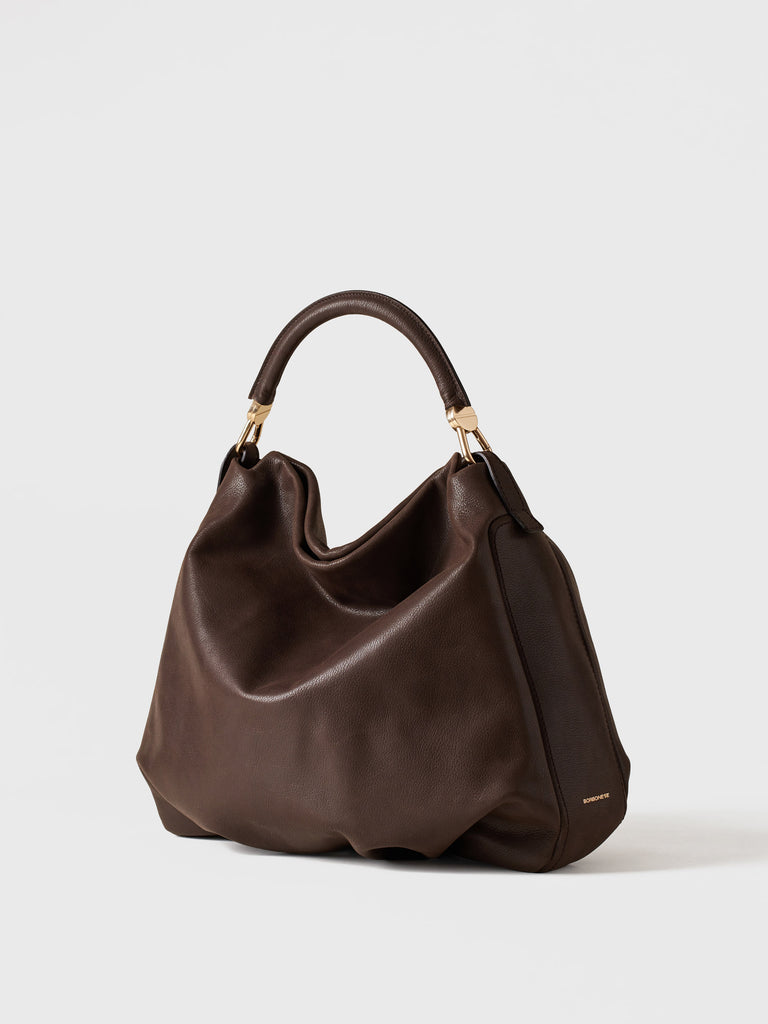 Borsa a mano in pelle - BICE BORSA HOBO MEDIUM - Borbonese
