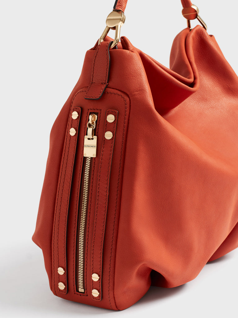 Borsa a mano in Pelle - BICE BORSA HOBO MEDIUM - Borbonese