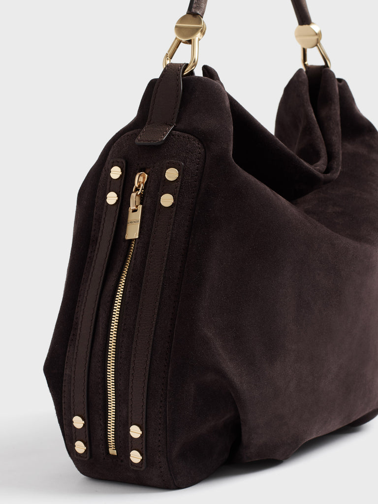 Borsa a mano in pelle - BICE BORSA HOBO MEDIUM - Borbonese