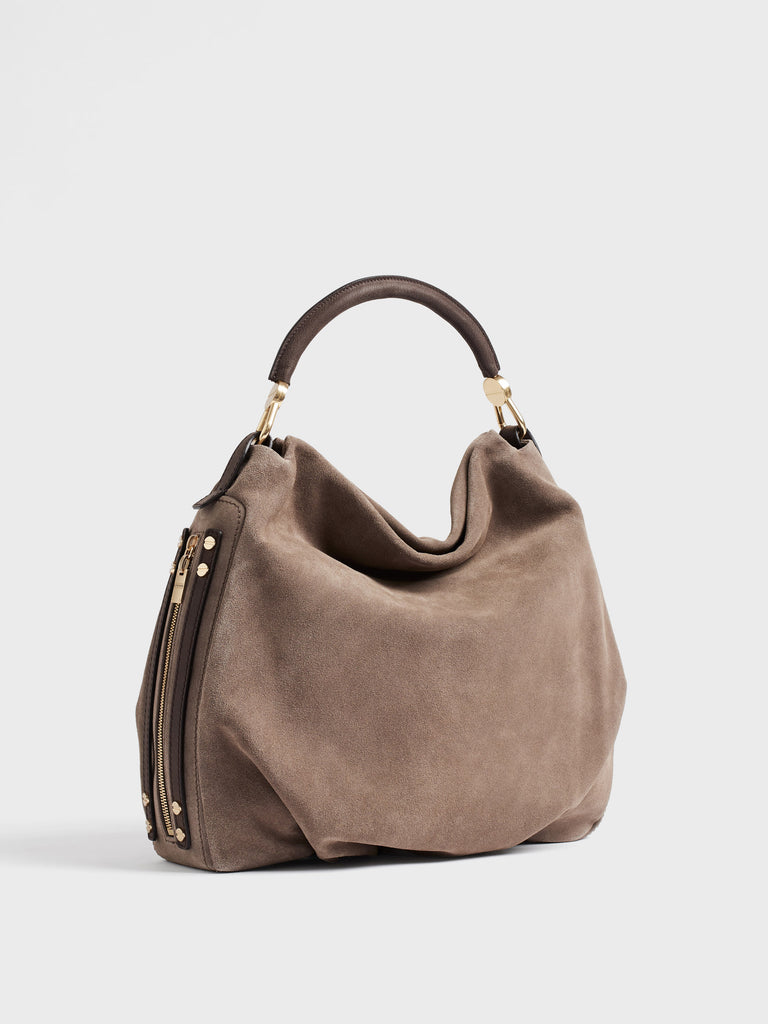 Borsa a mano in Pelle - BICE BORSA HOBO MEDIUM - Borbonese