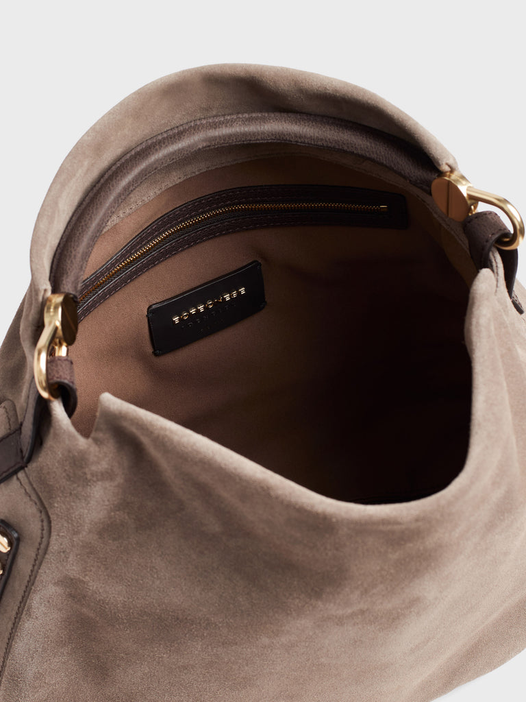 Borsa a mano in Pelle - BICE BORSA HOBO MEDIUM - Borbonese