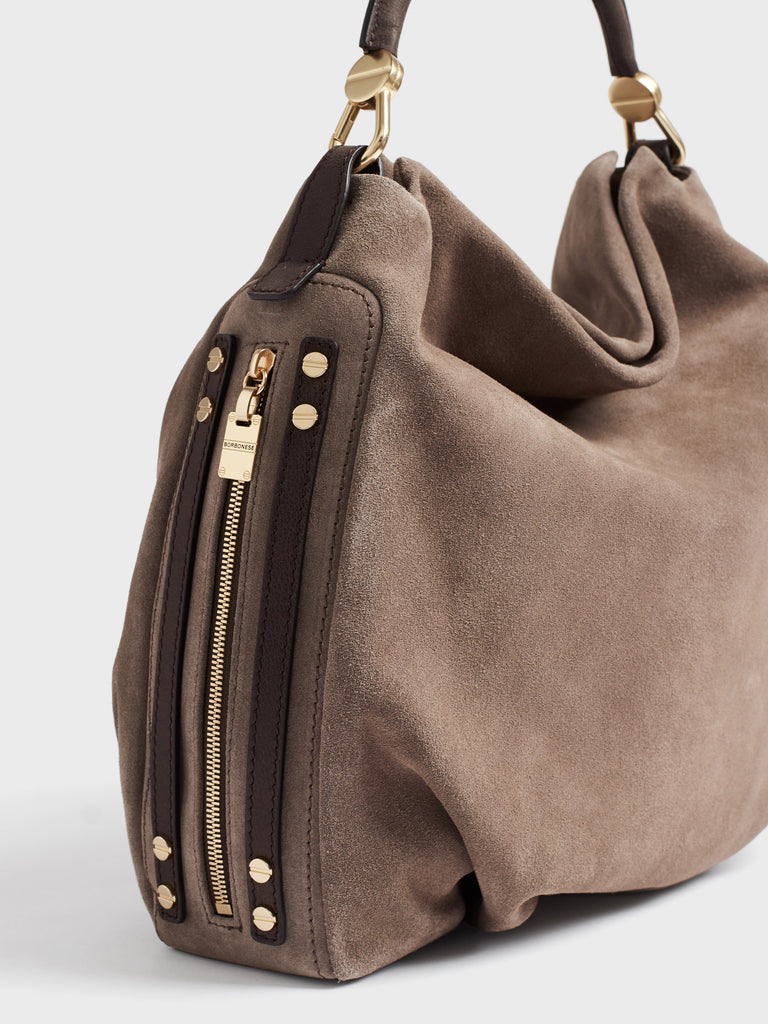Borsa a mano in Pelle - BICE BORSA HOBO MEDIUM - Borbonese