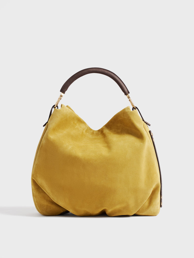 Leather handbag - BICE Hobo Bag Medium - Borbonese