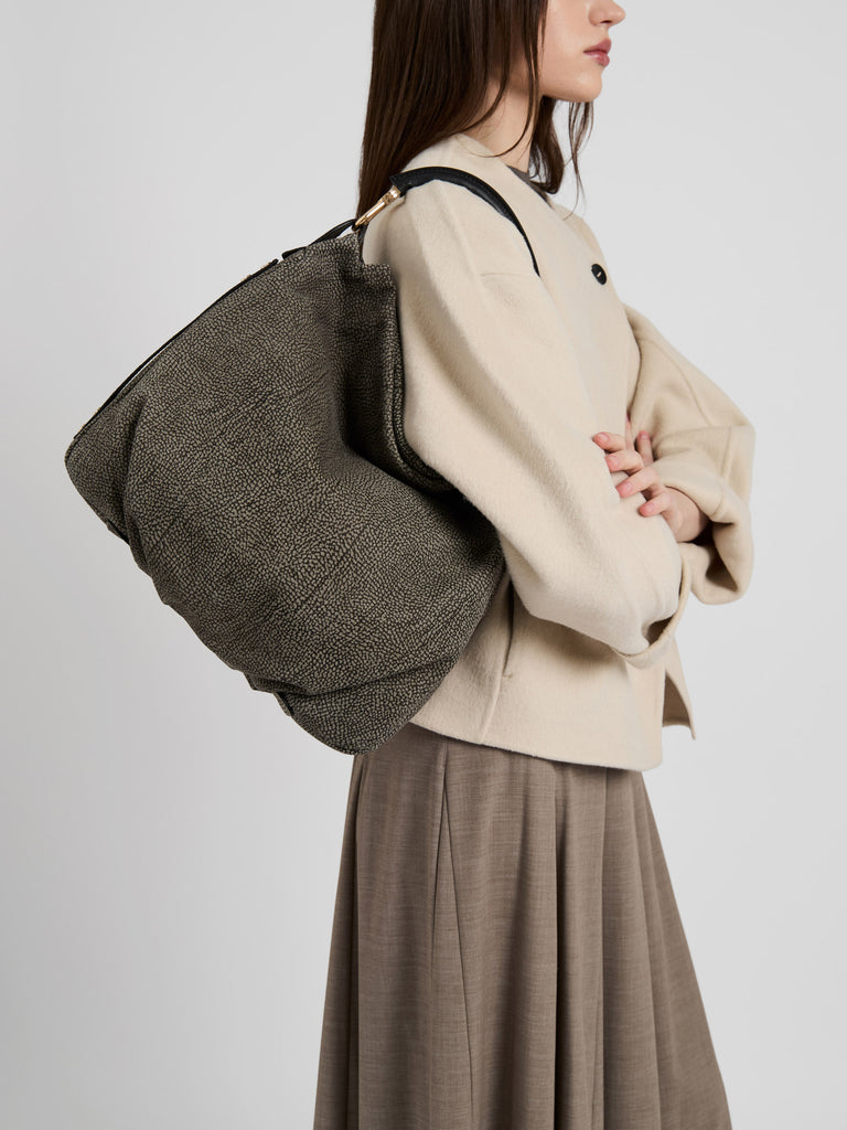 Borsa a mano in pelle - BICE BORSA HOBO MEDIUM - Borbonese