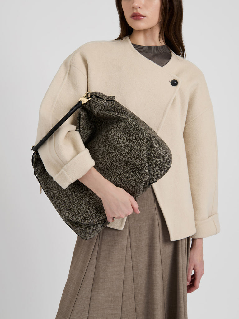 Borsa a mano in pelle - BICE BORSA HOBO MEDIUM - Borbonese