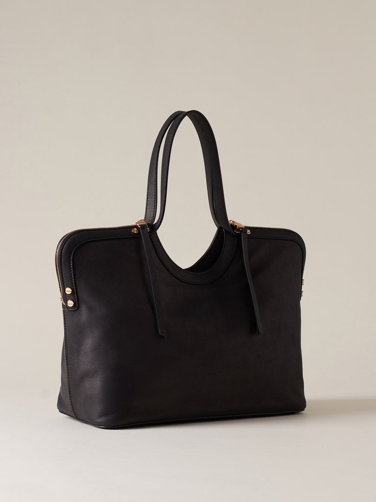 Borsa a mano di Pelle - BICE BORSA SHOPPING LARGE - Borbonese