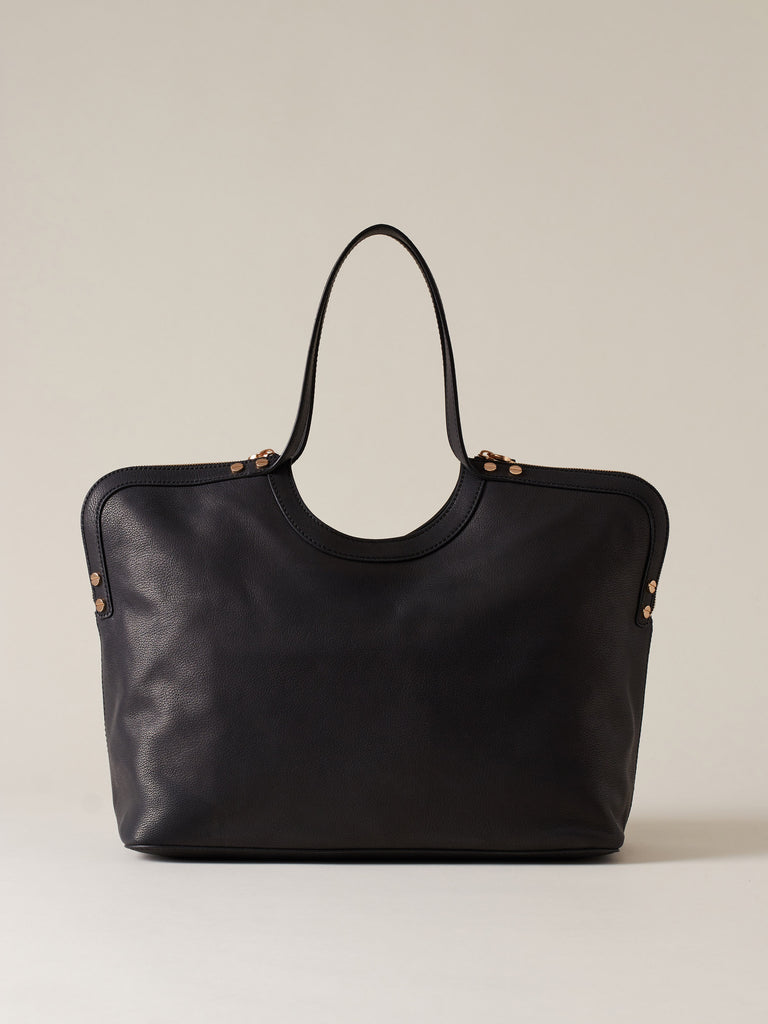 Borsa a mano di Pelle - BICE BORSA SHOPPING LARGE - Borbonese