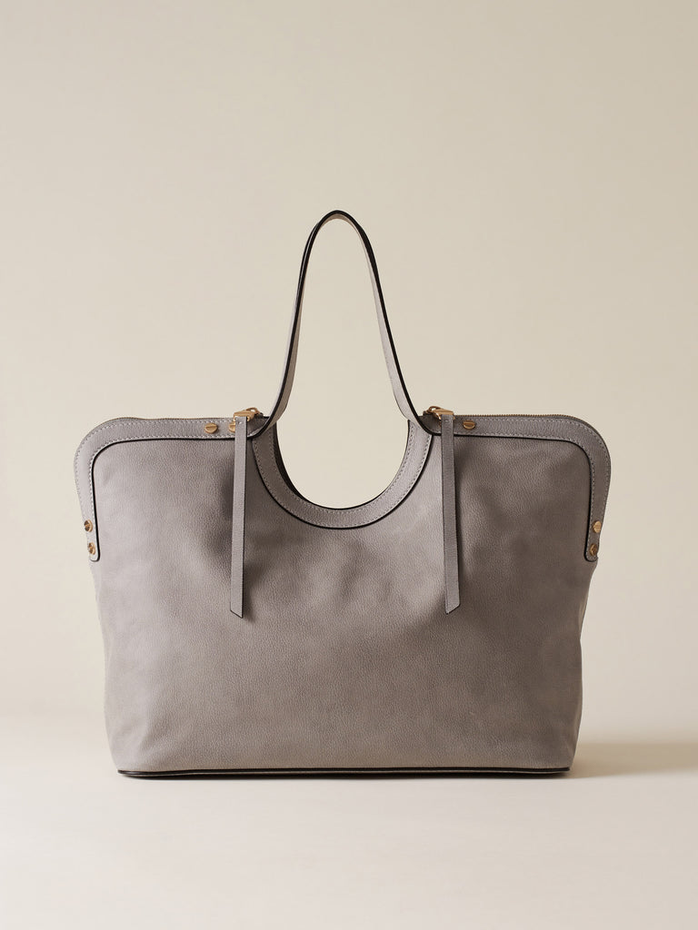 Leather Handbag - BICE LARGE SHOPPING BAG - Borbonese