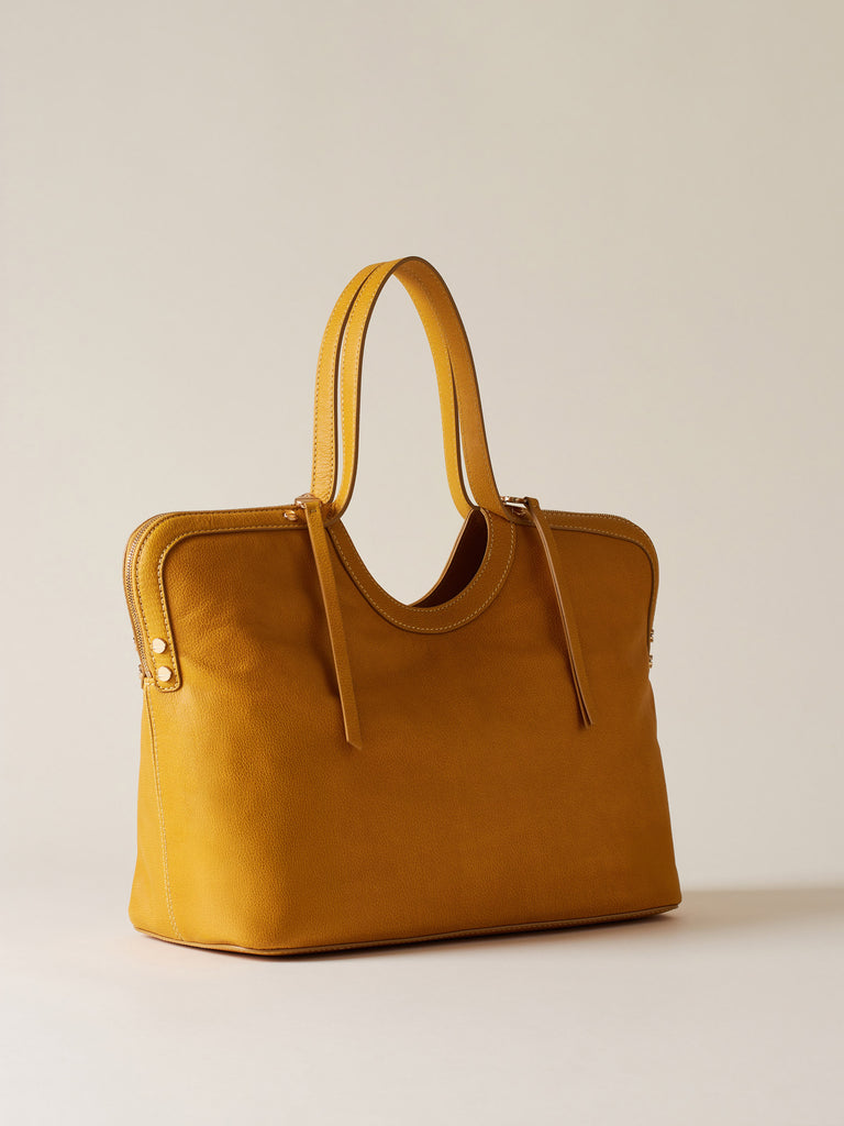 Borsa a mano di Pelle - BICE BORSA SHOPPING LARGE - Borbonese
