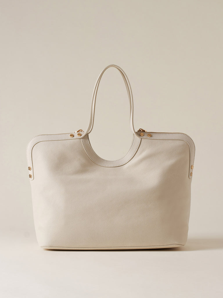 Leather Handbag - BICE LARGE SHOPPING BAG - Borbonese