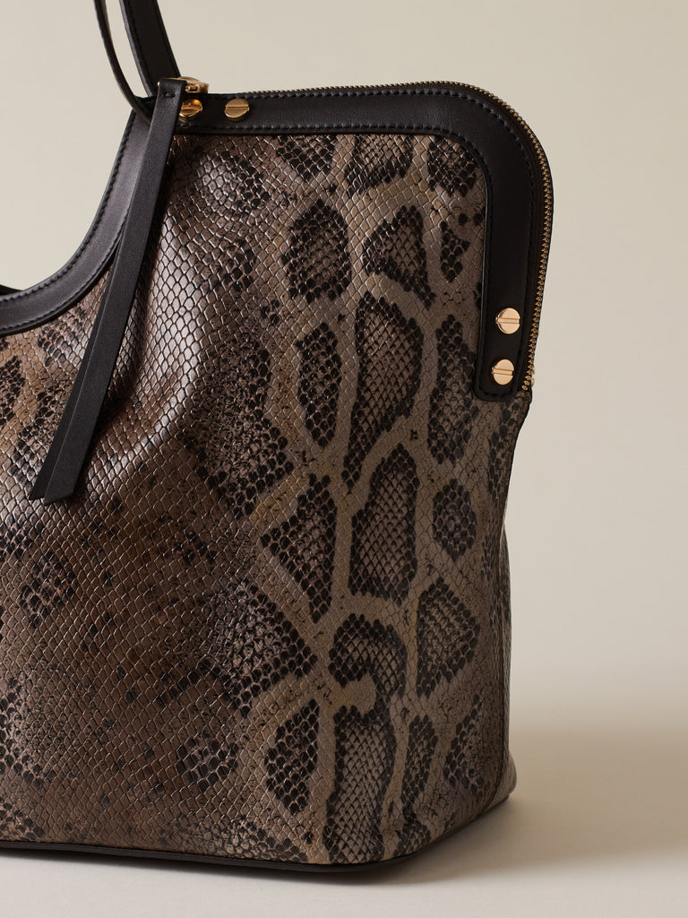 Borsa a mano di Pelle - BICE BORSA SHOPPING LARGE - Borbonese