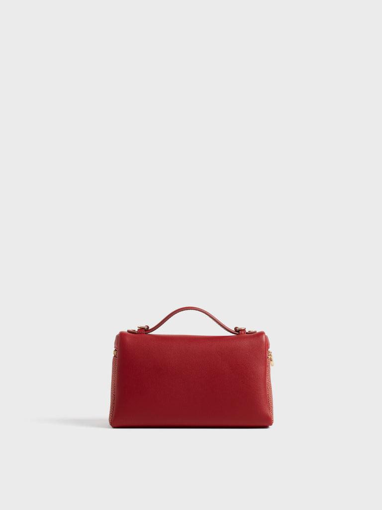 Borsa a tracolla di Tela rivestita Op - GEMINI TRACOLLA MEDIUM - Borbonese