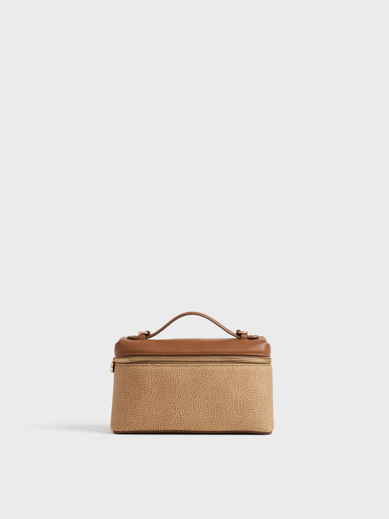 Borsa a tracolla di Tela rivestita Op - GEMINI TRACOLLA MEDIUM - Borbonese