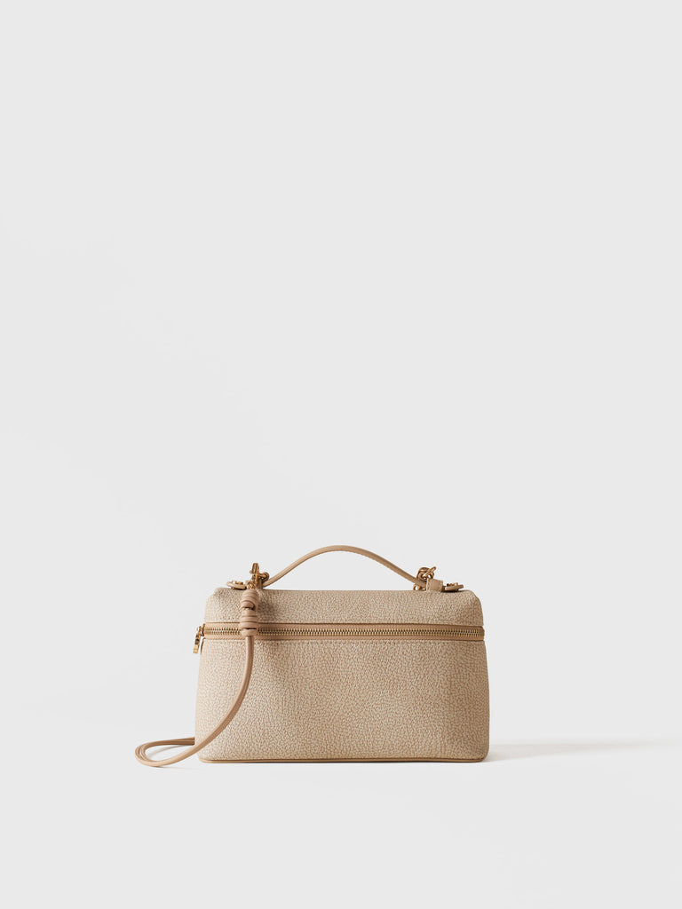 Borsa a tracolla di Tela rivestita Op - GEMINI TRACOLLA MEDIUM - Borbonese