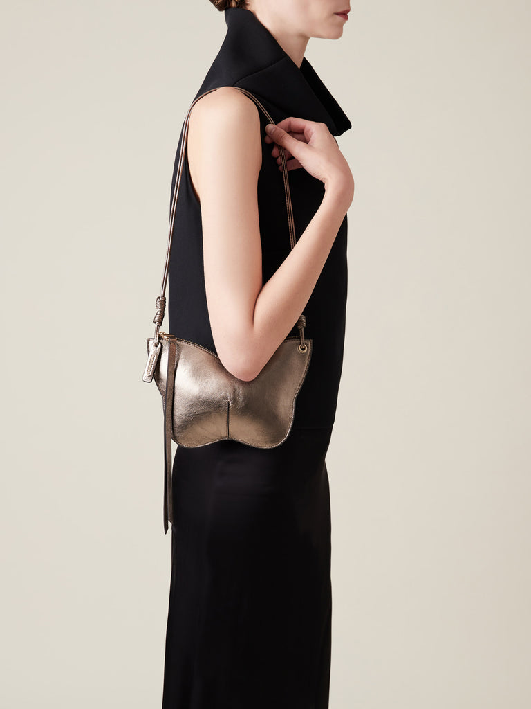 Mini bag in pelle di vitello - BORBOLETA MINI BAG - Borbonese