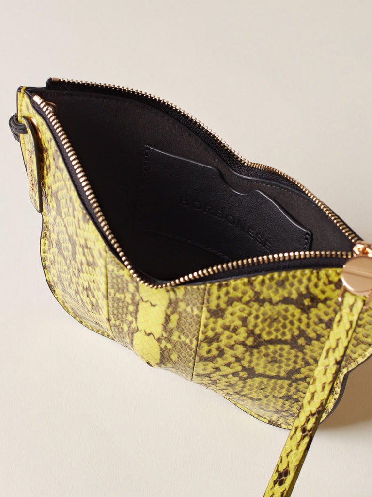 Mini bag in elaphe - BORBOLETA MINI BAG - Borbonese