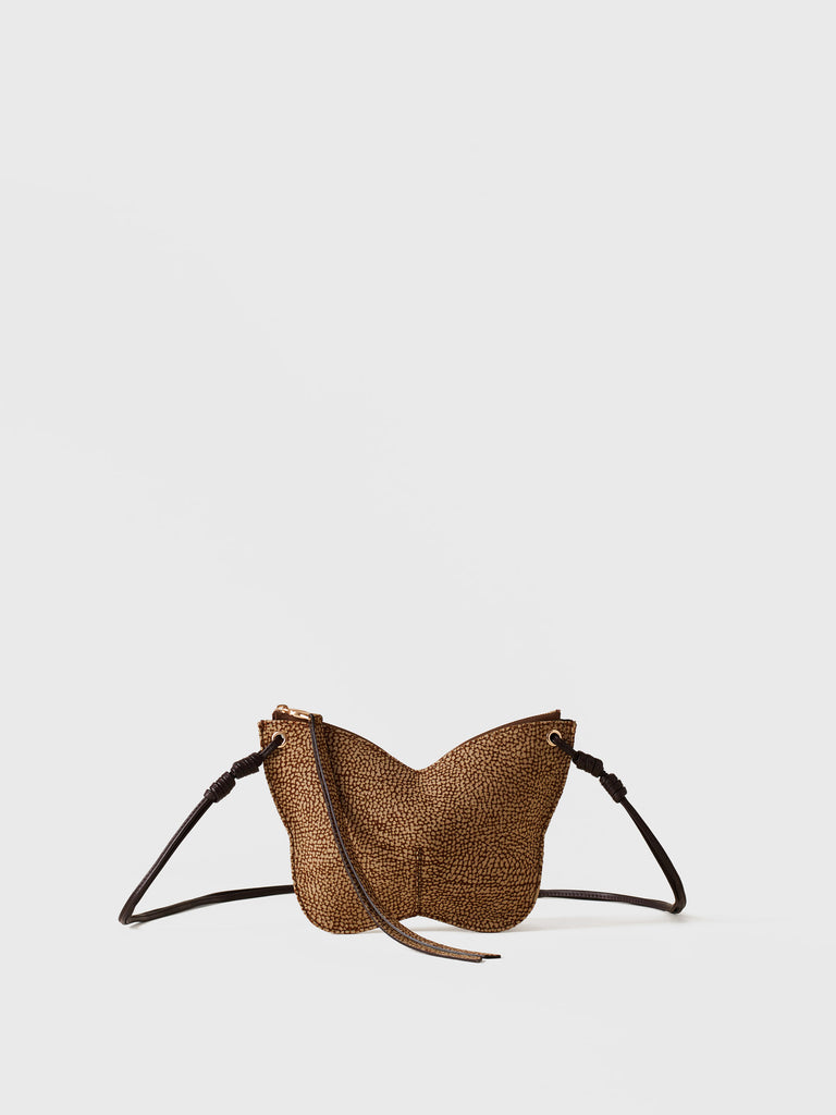 Op Suede mini bag - BORBOLETA MINI BAG  - Borbonese