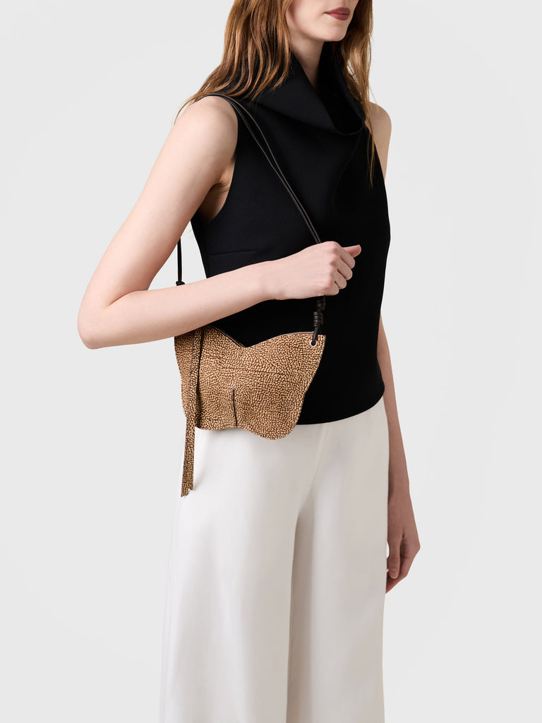 Op Suede mini bag - BORBOLETA MINI BAG  - Borbonese