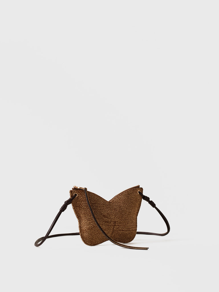 Op Suede mini bag - BORBOLETA MINI BAG  - Borbonese