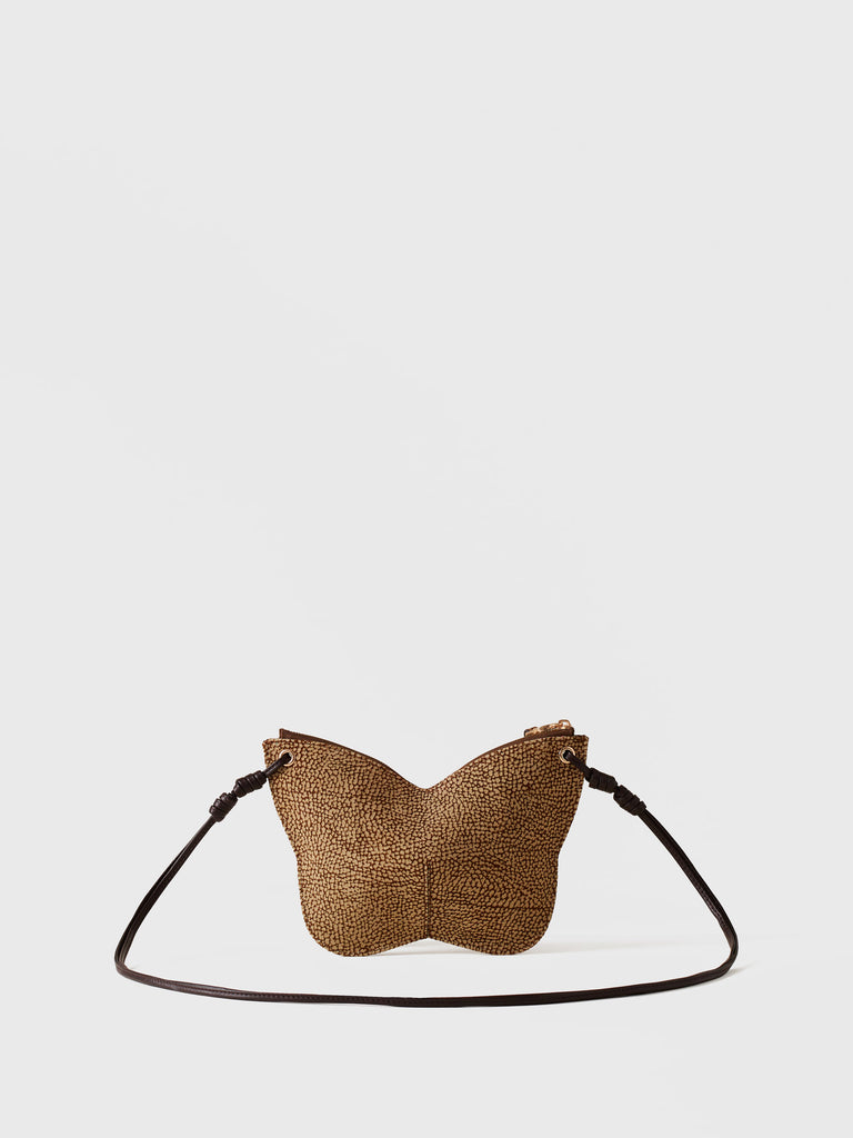 Op Suede mini bag - BORBOLETA MINI BAG  - Borbonese