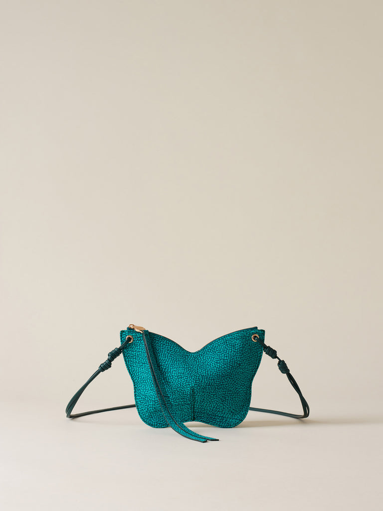 Op Suede mini bag - BORBOLETA MINI BAG  - Borbonese