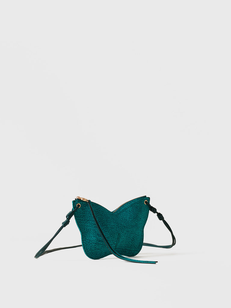 Mini bag in camoscio OP - BORBOLETA MINI BAG - Borbonese