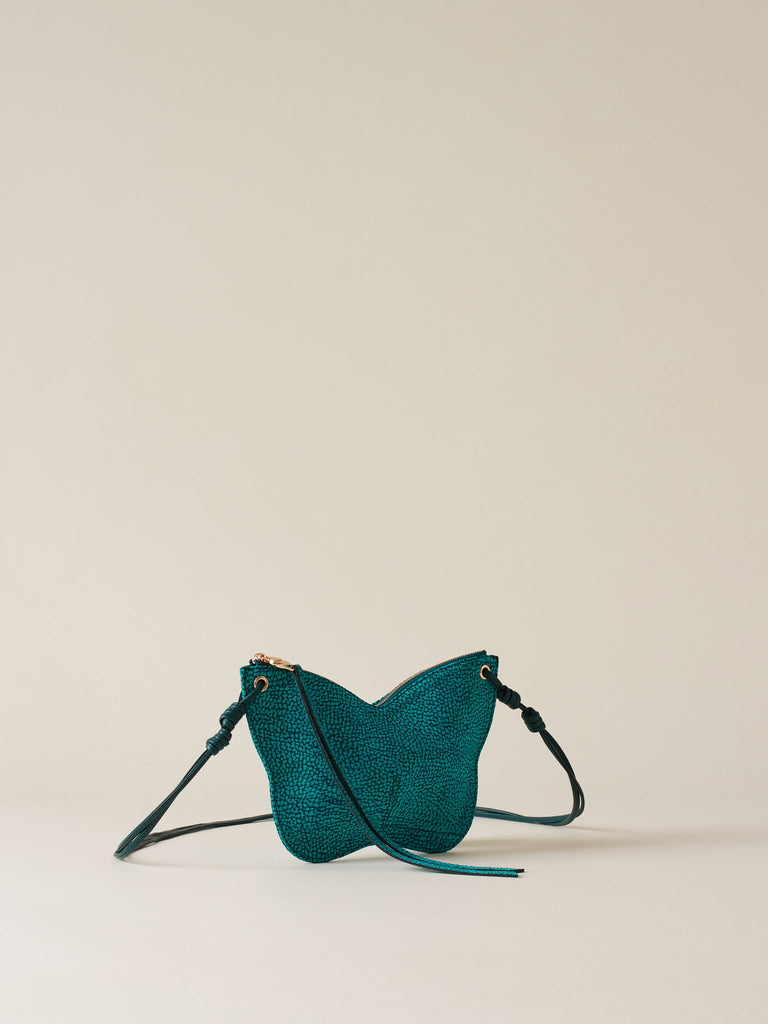 Op Suede mini bag - BORBOLETA MINI BAG  - Borbonese