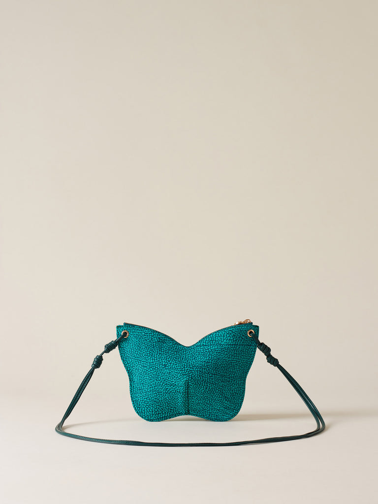 Op Suede mini bag - BORBOLETA MINI BAG  - Borbonese