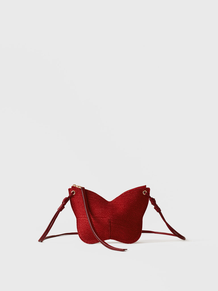 Op Suede mini bag - BORBOLETA MINI BAG  - Borbonese