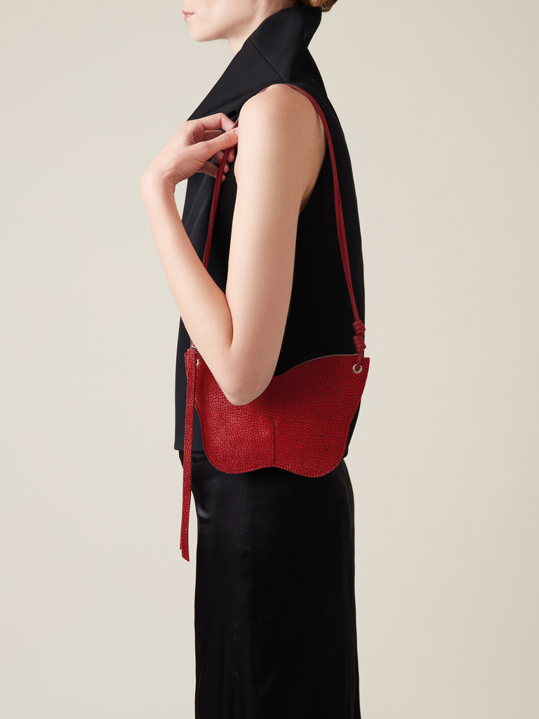 Mini bag in camoscio OP - BORBOLETA MINI BAG - Borbonese