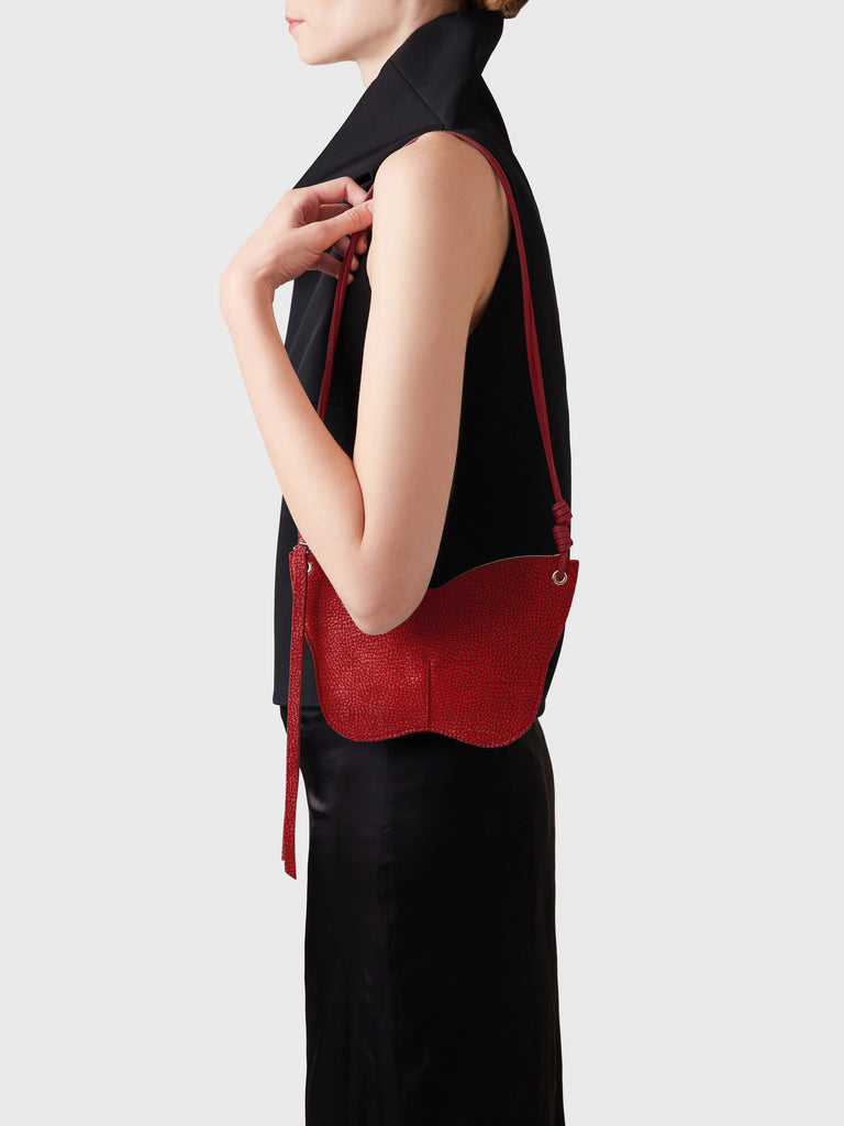 Op Suede mini bag - BORBOLETA MINI BAG  - Borbonese
