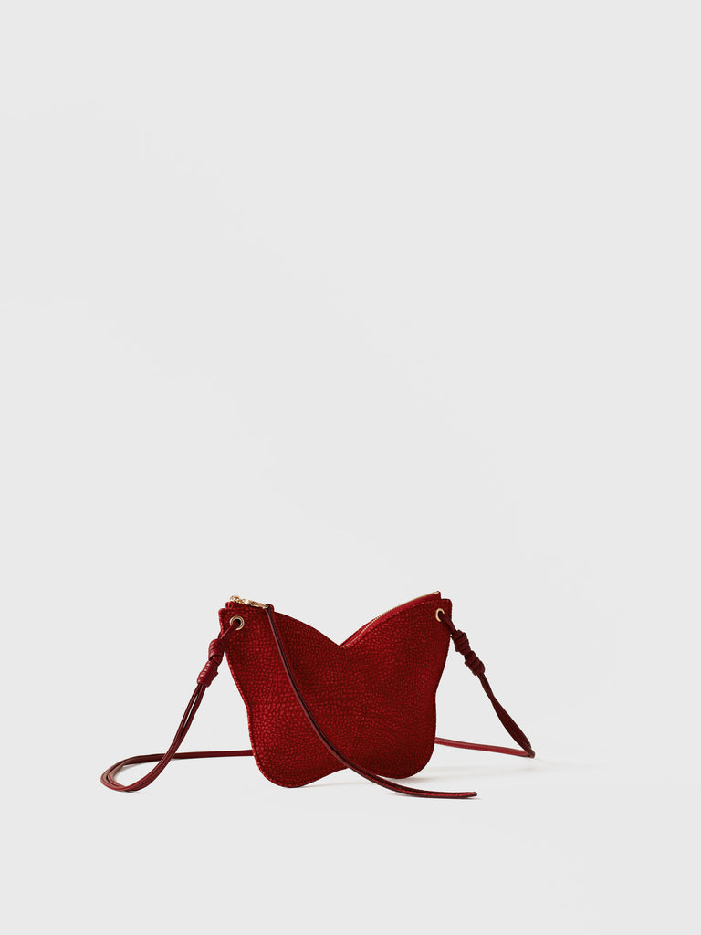 Op Suede mini bag - BORBOLETA MINI BAG  - Borbonese