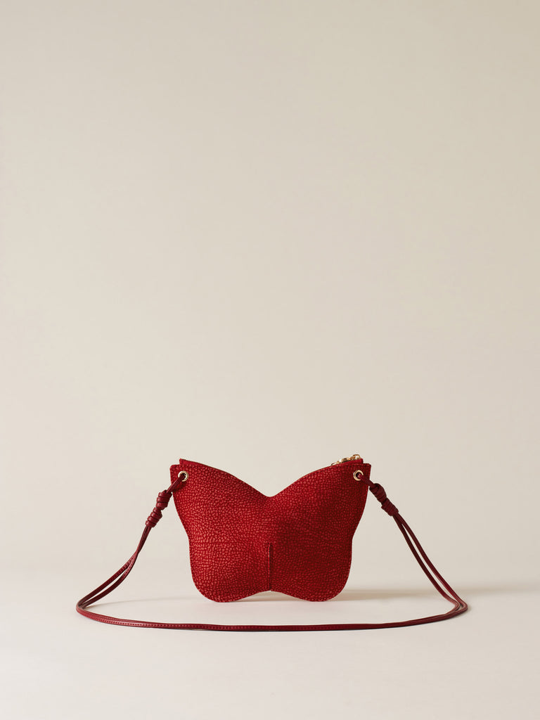 Op Suede mini bag - BORBOLETA MINI BAG  - Borbonese