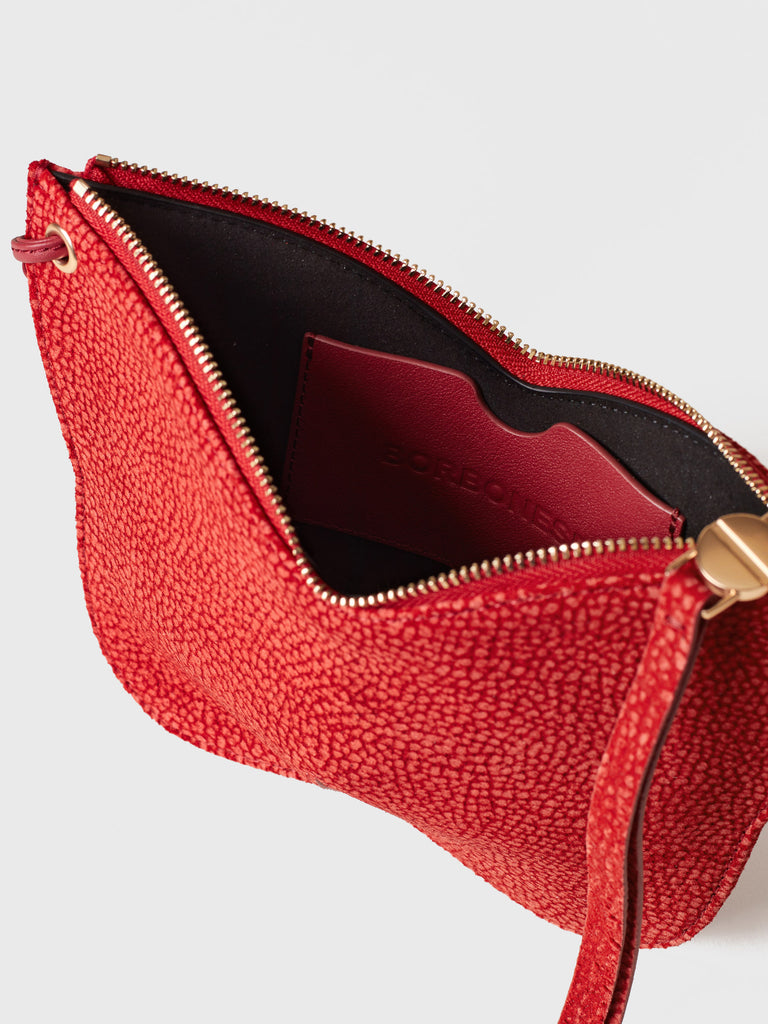 Op Suede mini bag - BORBOLETA MINI BAG  - Borbonese
