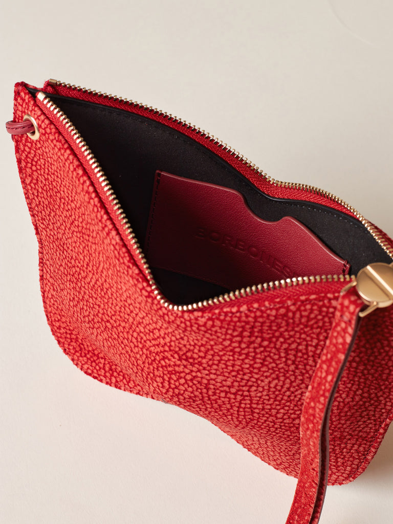 Mini bag in camoscio OP - BORBOLETA MINI BAG - Borbonese