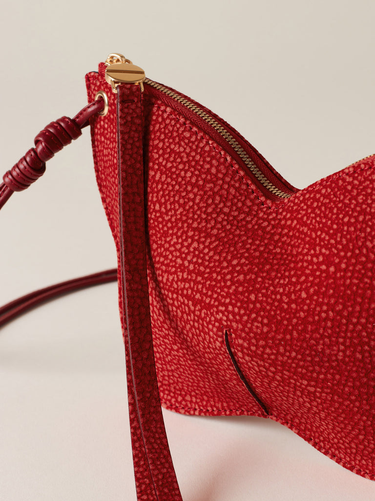 Op Suede mini bag - BORBOLETA MINI BAG  - Borbonese