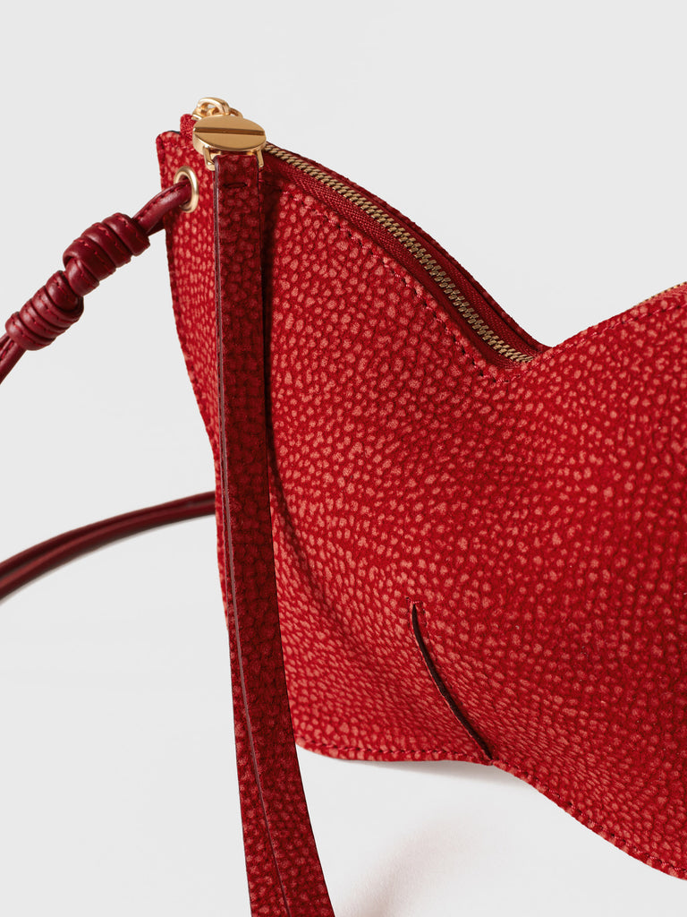 Op Suede mini bag - BORBOLETA MINI BAG  - Borbonese