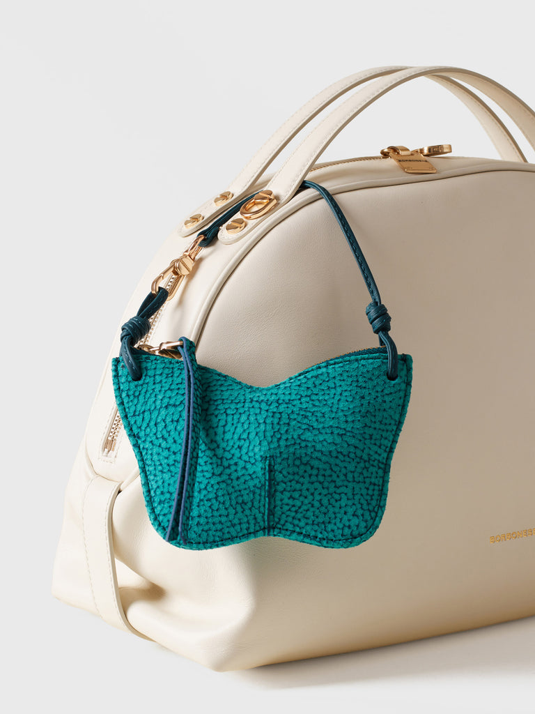 Op Suede keychain - BORBOLETINA CHARM - Borbonese